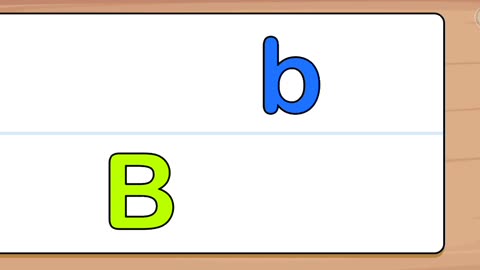 ABC learn game, letters option, level 2