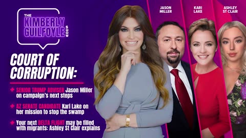 Court of Corruption and Denial of Due Process, Live with Jason Miller, Kari Lake, and Ashley St. Clair | Ep. 84