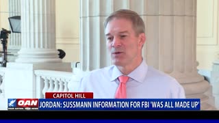 Rep. Jordan: Sussmann information for FBI was 'all made up'