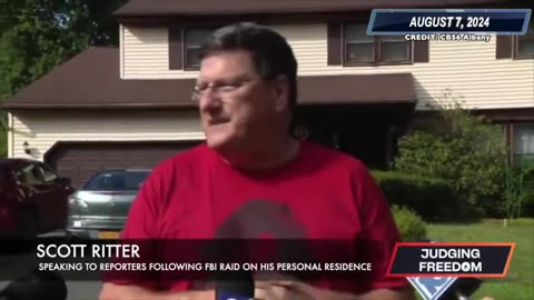 Scott Ritter Statement Rights After FBI Raid on His Home