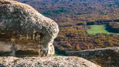 Journey through the caves of Crimean