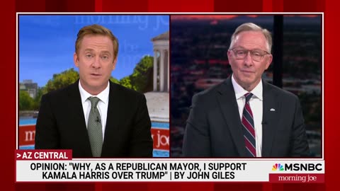 Republican mayor supporting Harris over Trump for president