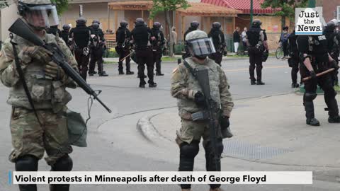 Violent protests in Minneapolis after death of George Floyd