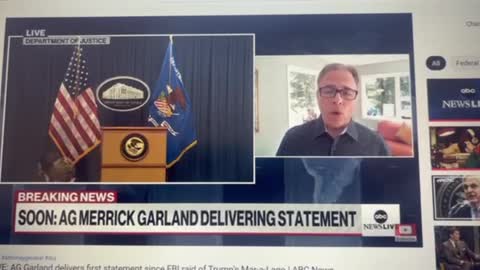 ABC guest blames FBI raid anger on Neo-Nazis because Merrick Garland is Jewish.