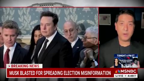 MSNBC is *LOSING IT* over Elon interviewing Trump on Spaces.