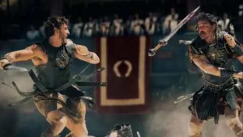 Gladiator II: Paul Mescal battles a rhino in upcoming film