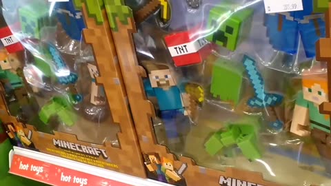 Best Minecraft mini figures -Real rolling action