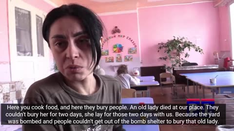 'Lyana, a refugee from Mariupol recounts the atrocities committed by Azov' - Ukraine War 2022