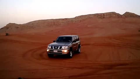 Nissan patrol desert drift