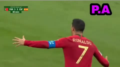 Cristiano Ronaldo vs Spain