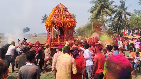 Holi festival of my village