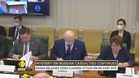 Russia releases video claiming an attack on military site?