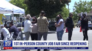 First In-Person County Job Fair Since California Reopening