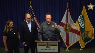 FL Sheriff Judd sends a message to anyone thinking of threatening School Children!!