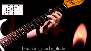 Lydian Scale Mode 3 notes per string