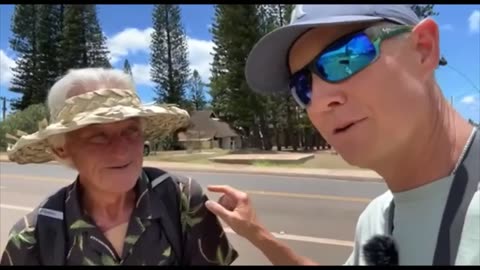 Just watch and see what this long long time local resident has to #Lahaina