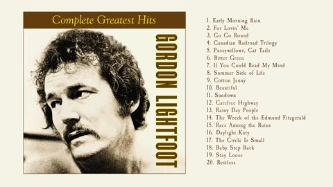 Gordon Lightfoot - Complete Greatest Hits