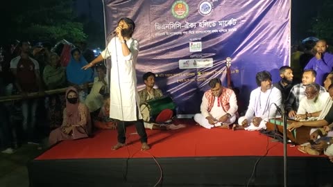 Bengali concert song. (vaber deshe thako konna go)