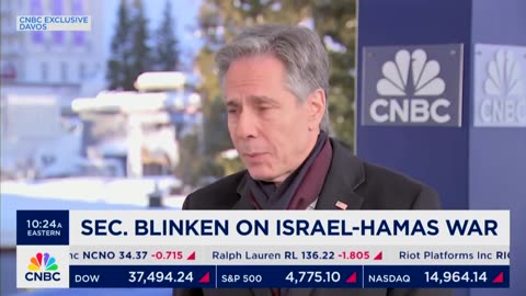 Blinken Folds Under His Own Ideological Infirmity After Mild Pushback From CNBC Reporter