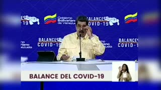 Maduro presenta unas gotas "milagrosas" que "neutralizan" el coronavirus