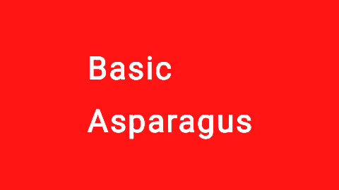 Basic Asparagus