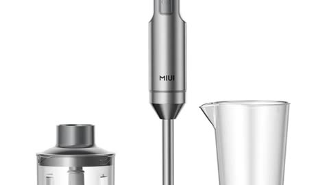 Hand Immersion Blender 1000W Powerful 4-in-1,Stainless Steel Stick Food Mixer