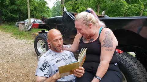 Brian Reads to Teri