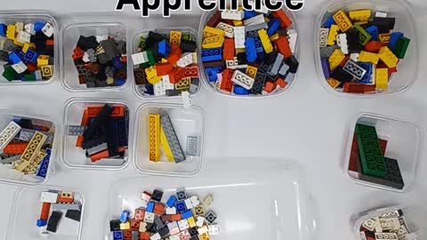 Sorting Lego 2x2s and up