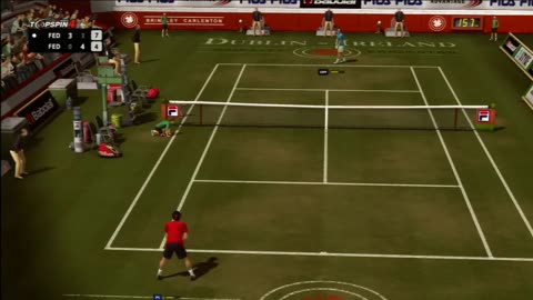 Top Spin 4 Online #26 Federer VS Agassi