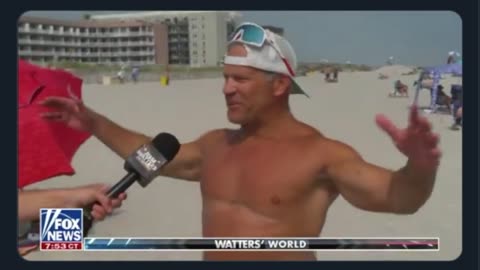 Jesse Watters Sends Johnny To The Beach