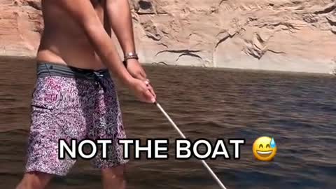 NOT THE BOAT