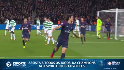Melhores Momentos - PSG 7x1 Celtic - Champions League (22/11/2017)