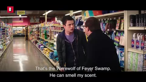 A werewolf in the supermarket