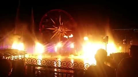 Pirates Scene in the Disney Show World of Color