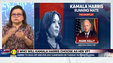 Kamala Harris' vice president choice narrows to Tim Walz and Josh Shapiro | WION News