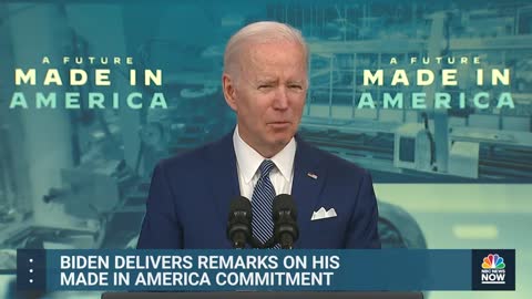 LIVE_ Biden Delivers Remarks on his Made in America Commitments _ NBC News