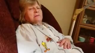 Pissing Off Grandma LMAO Funny Prank!!!