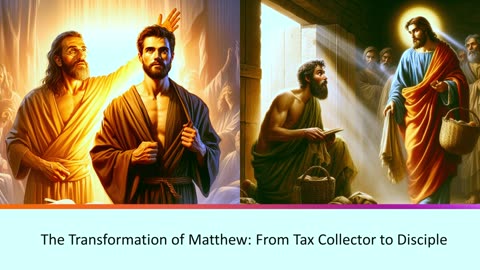 The Transformation of Matthew: From Tax Collector to Disciple