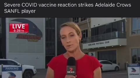 Football Player Struck Down By Vaccine