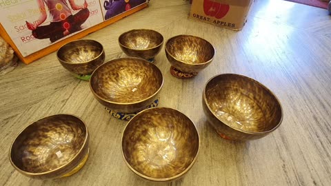 Fullmoon singingbowl set