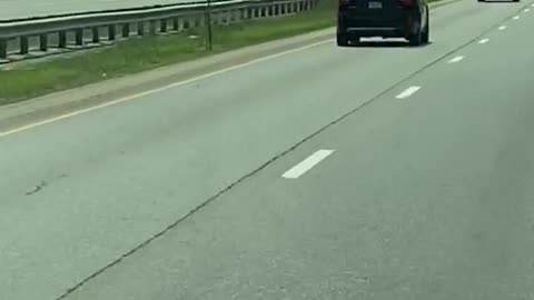 Driver Goes Down Wrong Highway Lane for 3 Solid Minutes