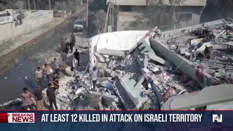 Rocket Strike In Israeli Territory Kills 12 • Israel Blames Hezbollah