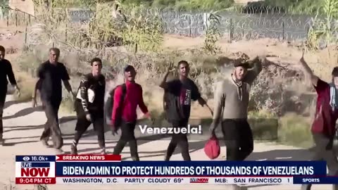 Migrant crisis_ Biden offers Venezuelans temporary protections, protests in NY _ LiveNOW from FOX