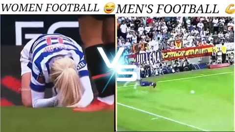 Boys football💪 vs Girls football 🤣