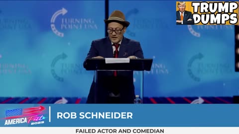 Rob Schneider Rips Into Woke at America Fest