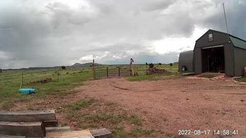 Micro Burst Activity time-lapse video taken in norther Arizona