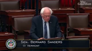 Bernie Sanders denounces 'war criminal' Benjamin Netanyahu's US Congress address