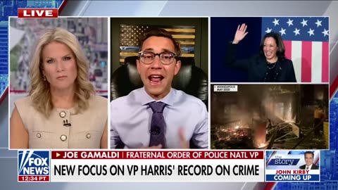 Kamala Harris would be the first one to bail these criminals out： Joe Gamaldi