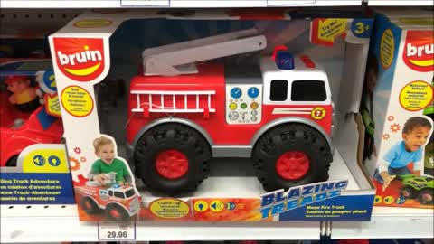 Blazing Treadz Mega Fire Truck