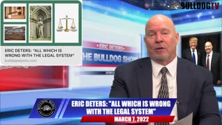 Eric Deters: "All Which Is Wrong With The Legal System"